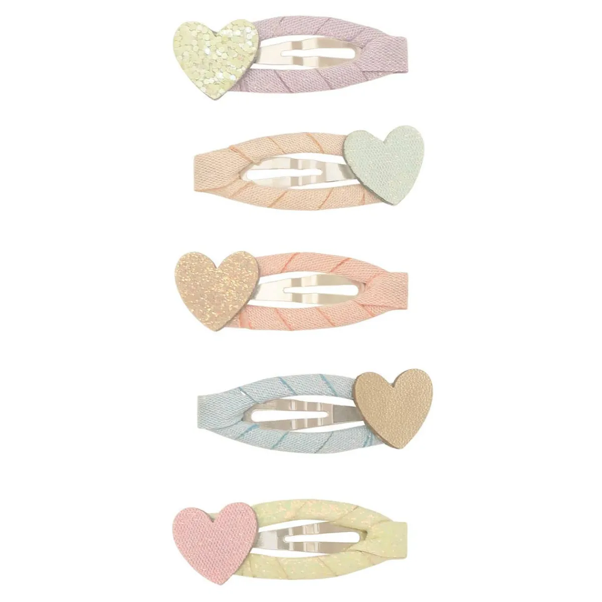 Hair Accessories-Mimi & Lula Dreamy Hearts Mini Clic Clacs