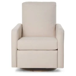 Gliders-Oilo Drew Recliner Swivel Glider with Wood Base (Grade C)