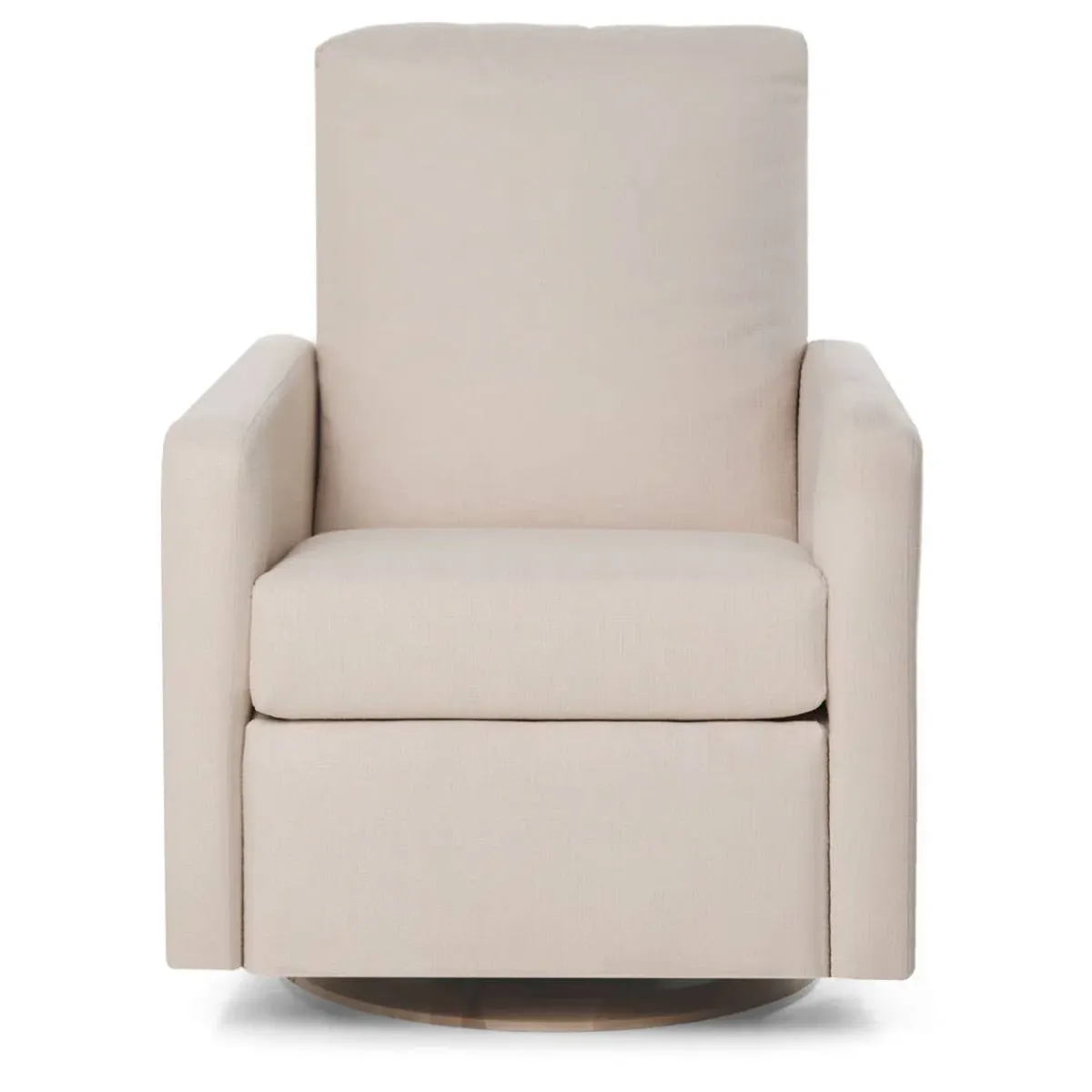 Gliders-Oilo Drew Recliner Swivel Glider with Wood Base (Grade C)