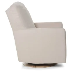 Gliders-Oilo Drew Recliner Swivel Glider with Wood Base (Grade C)