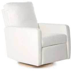 Gliders-Oilo Drew Recliner Swivel Glider with Wood Base (Grade C)