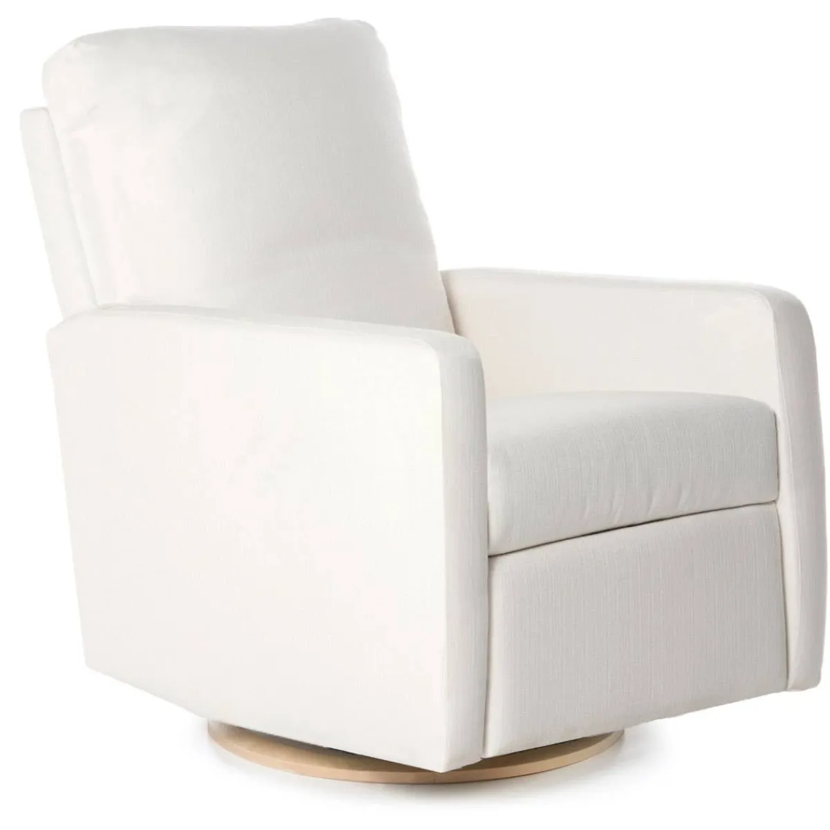 Gliders-Oilo Drew Recliner Swivel Glider with Wood Base (Grade C)