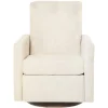 Motorized Gliders|Gliders-Oilo Drew Swivel Glider with Power Recline Wood Base (Grade A)