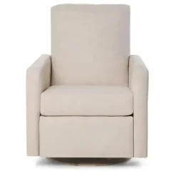 Motorized Gliders|Gliders-Oilo Drew Swivel Glider with Power Recline Wood Base (Grade A)