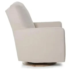 Motorized Gliders|Gliders-Oilo Drew Swivel Glider with Power Recline Wood Base (Grade A)