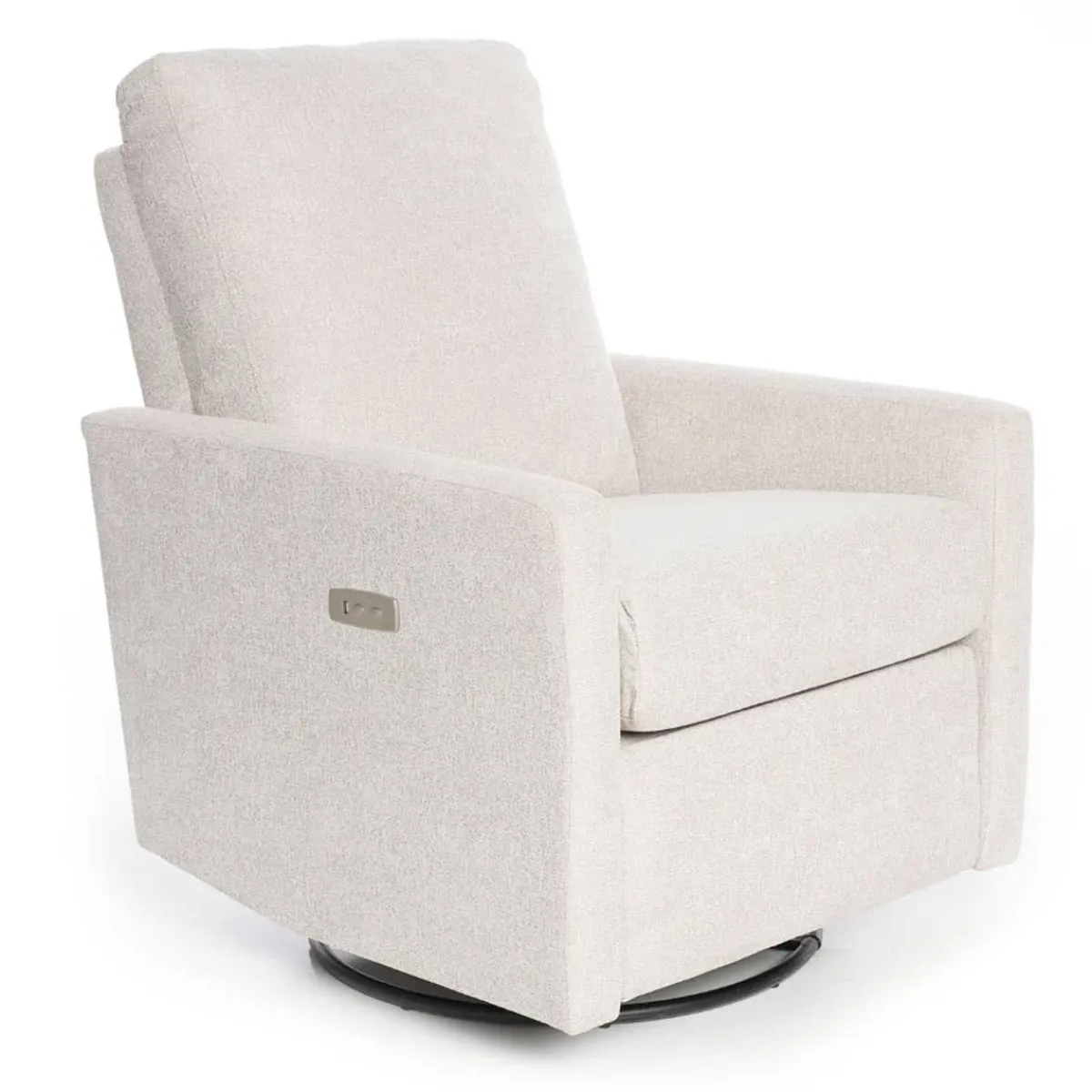 Motorized Gliders|Gliders-Oilo Drew Swivel Glider with Power Recline