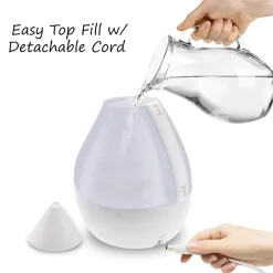 Humidifers-Crane Drop 2.0 Shape Humidifier