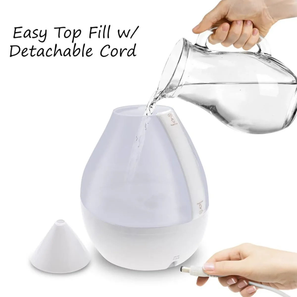 Humidifers-Crane Drop 2.0 Shape Humidifier