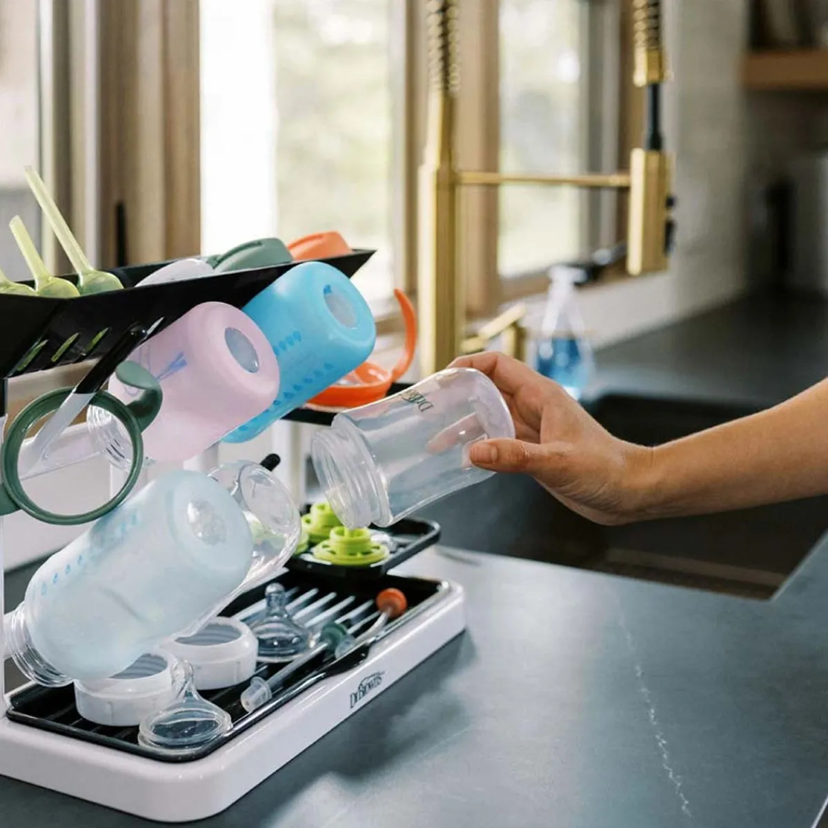 Bottle Brushes + Drying Racks-Dr. Brown's Drying Tower