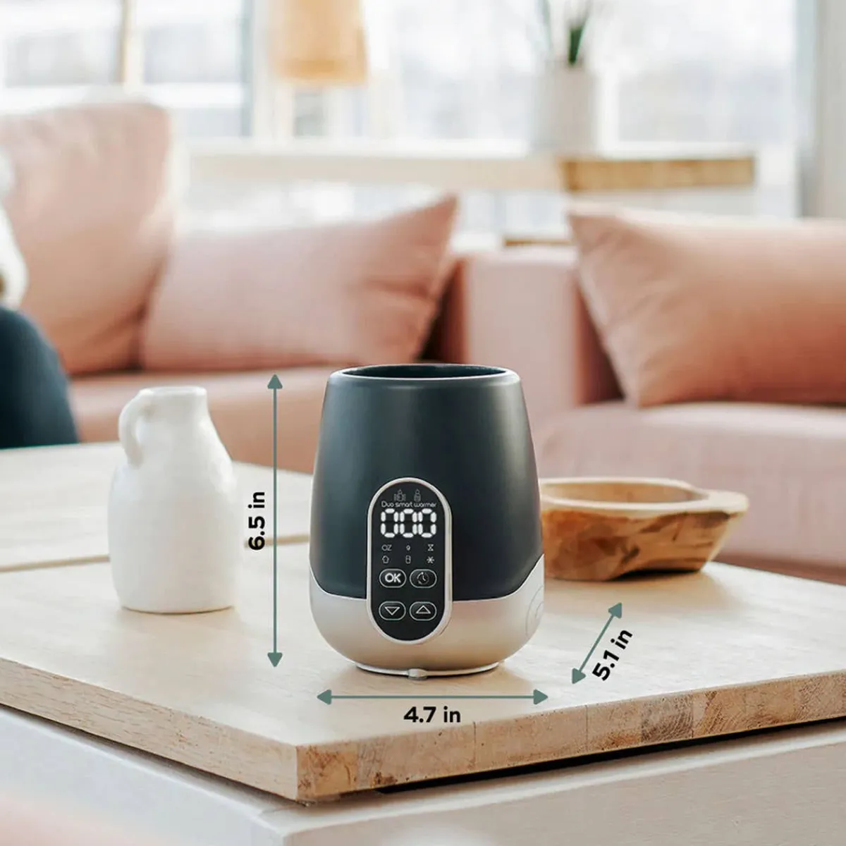 Baby Food Prep + Storage|Bottle Warmers-BabyMoov Duo Smart Warmer