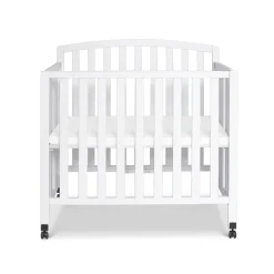Mini Cribs|Convertible Cribs-DaVinci Dylan 3-in-1 Folding Convertible Mini Crib