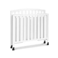 Mini Cribs|Convertible Cribs-DaVinci Dylan 3-in-1 Folding Convertible Mini Crib
