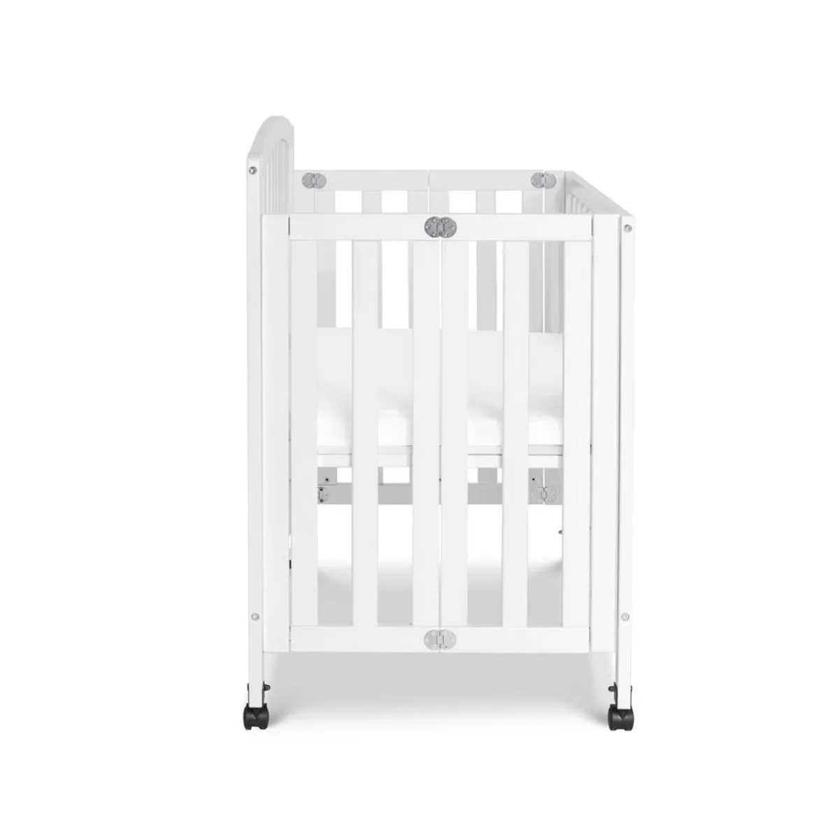 Mini Cribs|Convertible Cribs-DaVinci Dylan 3-in-1 Folding Convertible Mini Crib