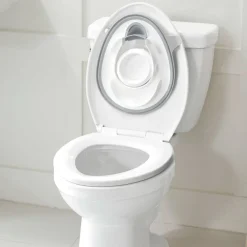 Potties-Skip Hop Easy Store Toilet Trainer White