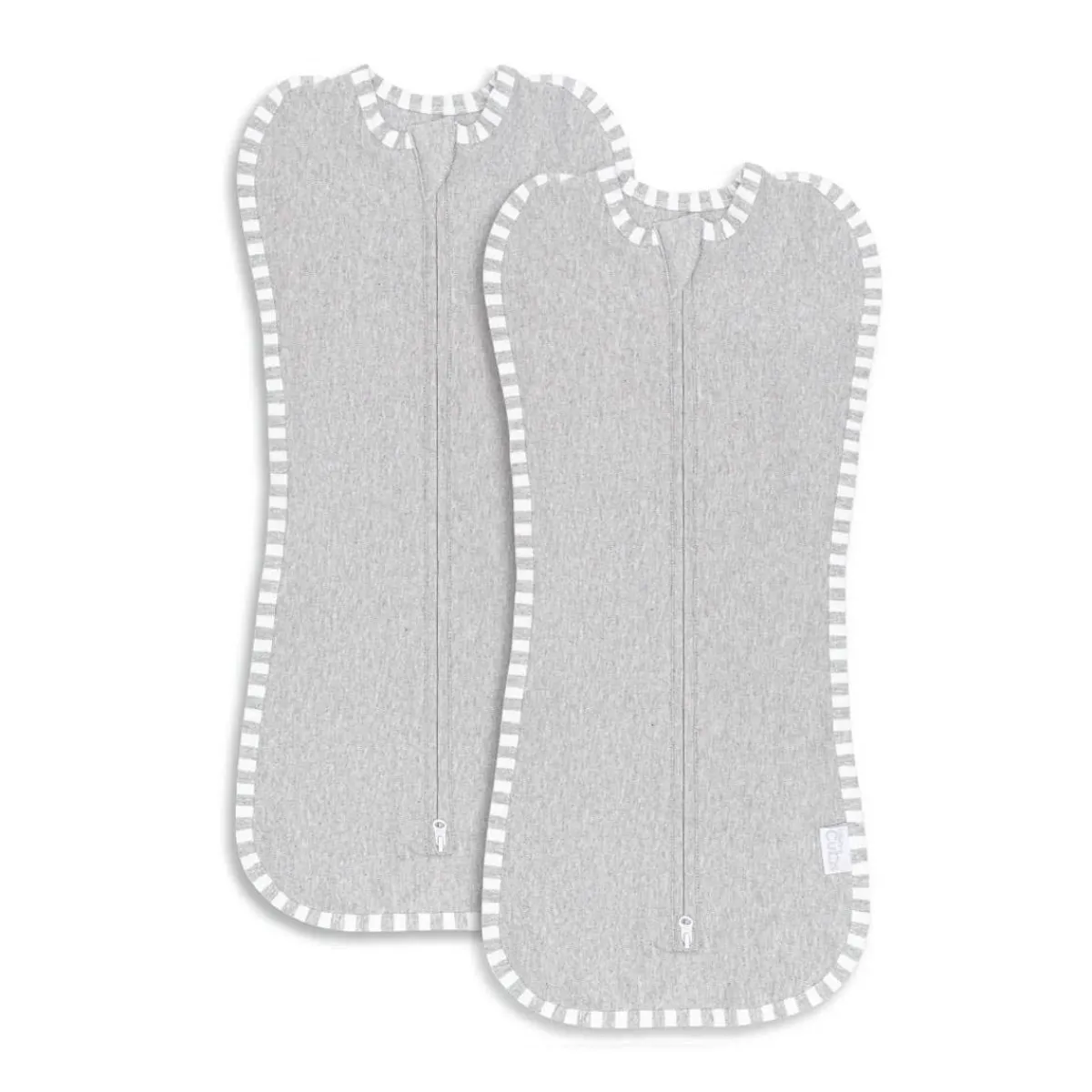 Sleep Sacks + Wraps-Comfycubs Easy Zipper Swaddles (2 Pack)