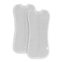 Sleep Sacks + Wraps-Comfycubs Easy Zipper Swaddles (2 Pack)