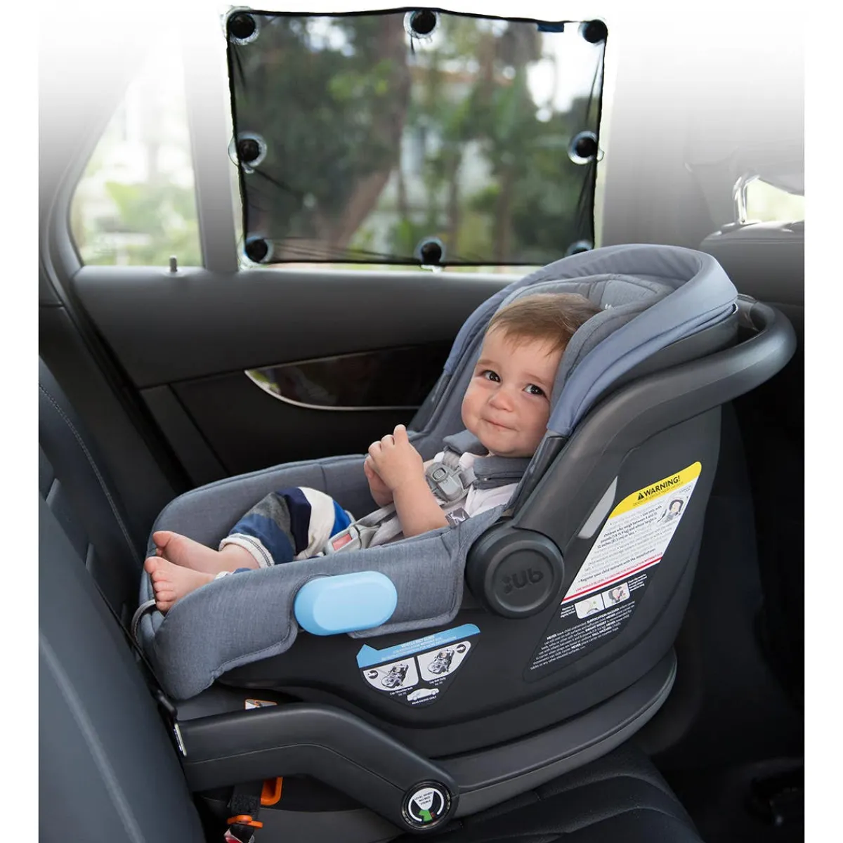 Car Seat Accessories-UPPAbaby Easy-Fit Car Sunshade