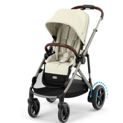 All-Terrain Strollers|Single-To-Double Strollers-Cybex e-Gazelle S Stroller