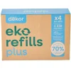 Inserts + Refills|Diaper Pails-Dekor Eko Plus Refill (4 Pack)