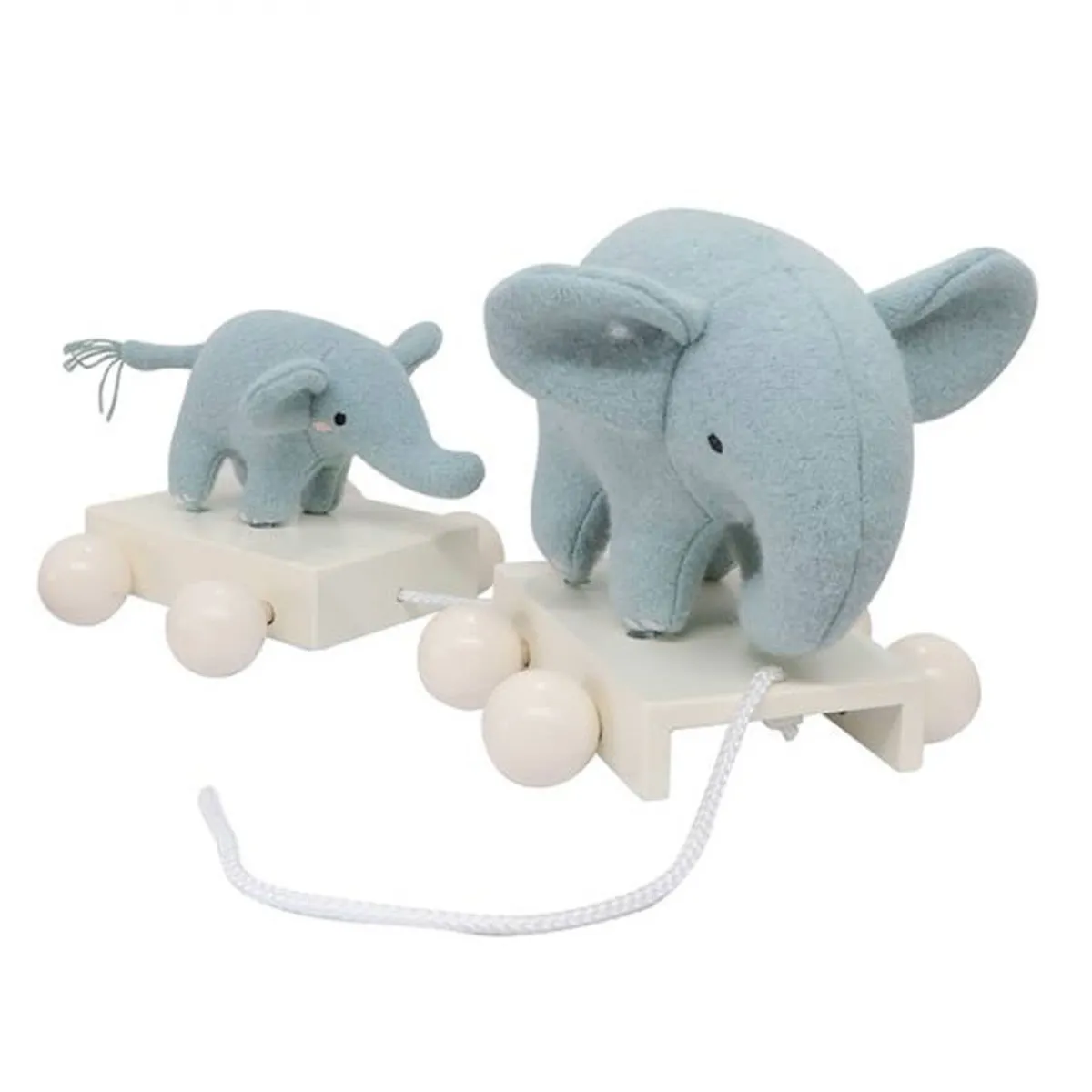 Wooden Toys|Pull Toys-Wonder & Wise Elephant Pull Toy