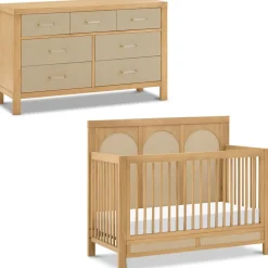 Dressers|Nursery Collections-Namesake Eloise 4-in-1 Crib + Eloise 7 Drawer Dresser