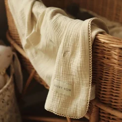 Blankets-Avery Row Embroidered Muslin Blanket