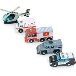 Cars + Trucks|Pretend Play-Tender Leaf Toys Emergency Vehicles