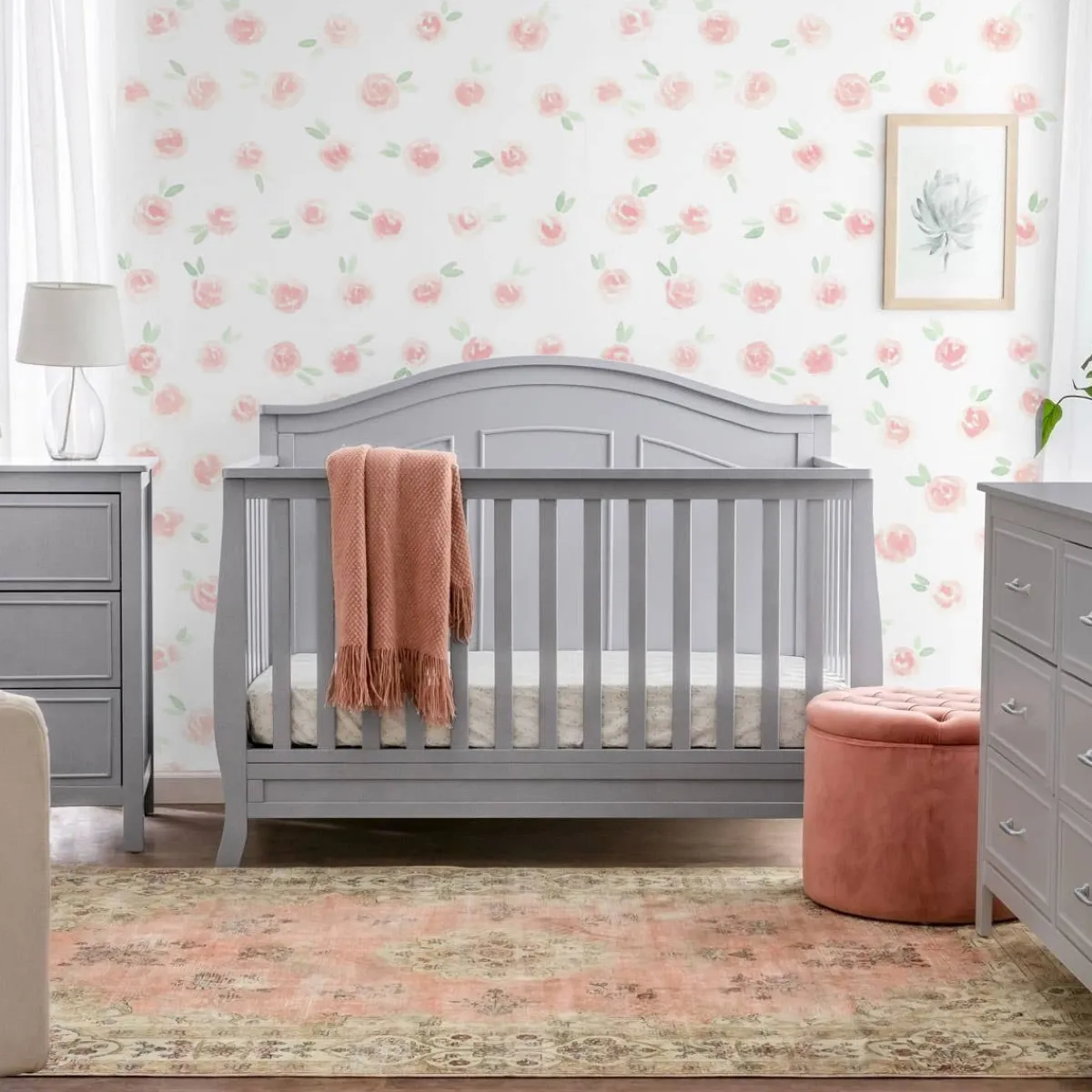 Convertible Cribs-DaVinci Emmett 4-in-1 Convertible Crib