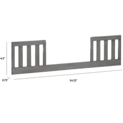 Toddler Rails|Crib-To-Toddler Kits-Monogram by Namesake Emory Farmhouse Toddler Bed Conversion Kit