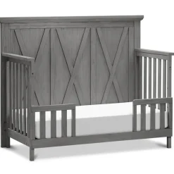 Toddler Rails|Crib-To-Toddler Kits-Monogram by Namesake Emory Farmhouse Toddler Bed Conversion Kit