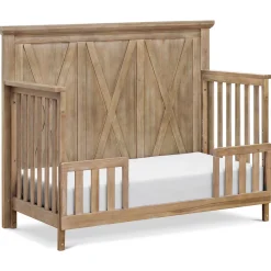Toddler Rails|Crib-To-Toddler Kits-Monogram by Namesake Emory Farmhouse Toddler Bed Conversion Kit