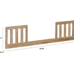 Toddler Rails|Crib-To-Toddler Kits-Monogram by Namesake Emory Farmhouse Toddler Bed Conversion Kit