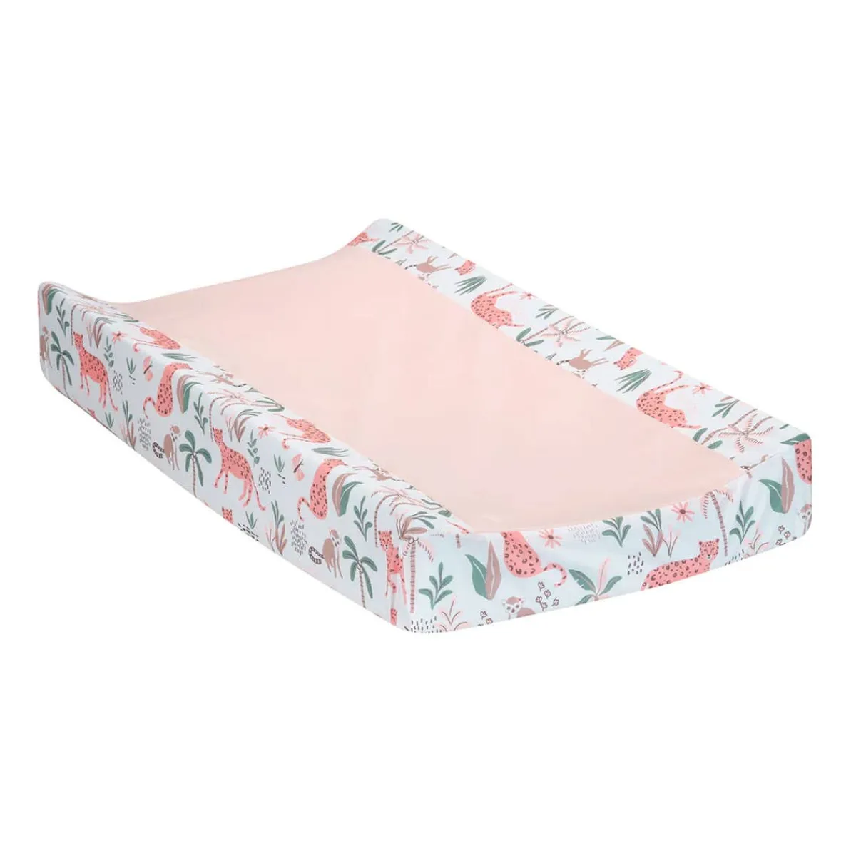 Changing Pads + Covers-Lambs & Ivy Enchanted Safari Changing Pad Cover