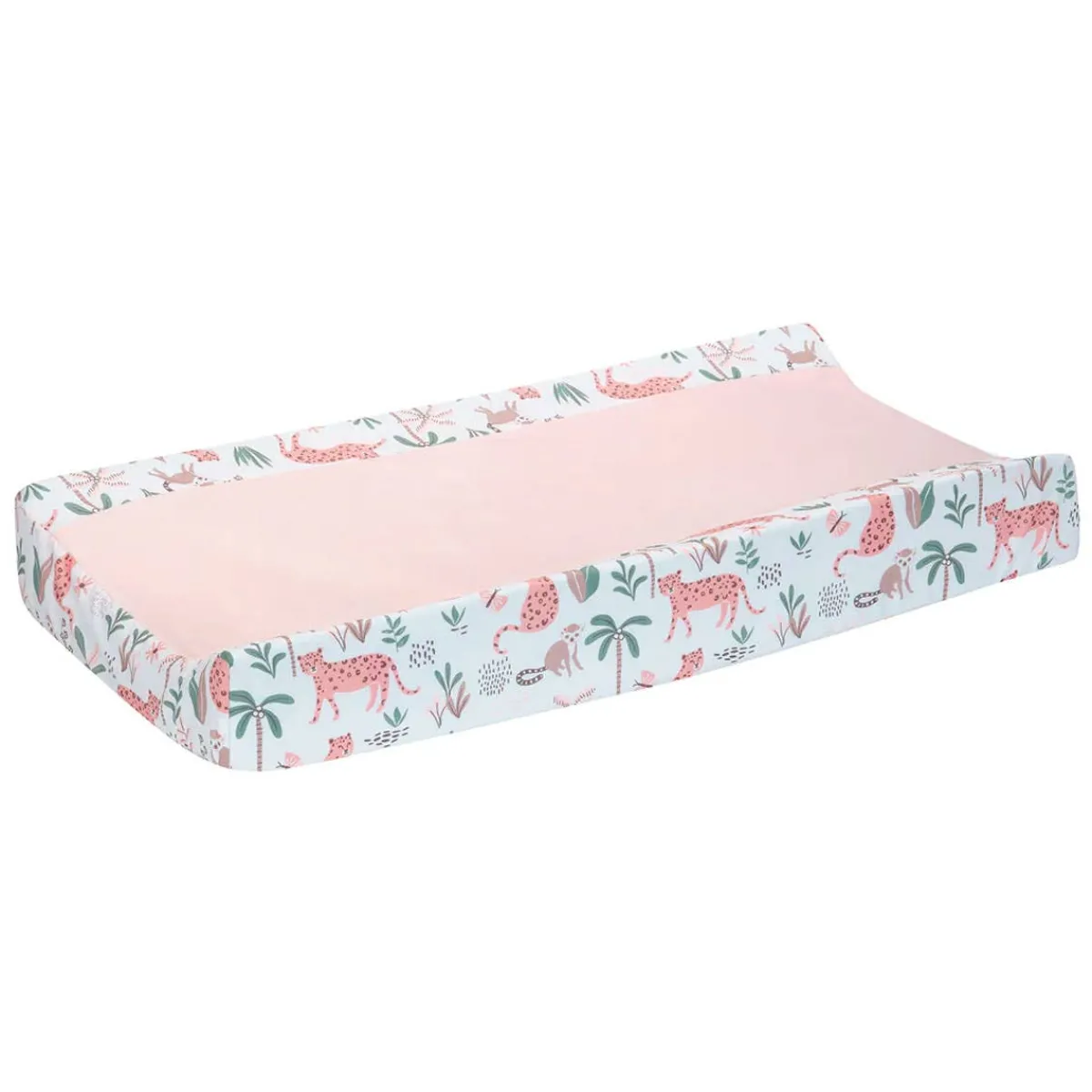 Changing Pads + Covers-Lambs & Ivy Enchanted Safari Changing Pad Cover