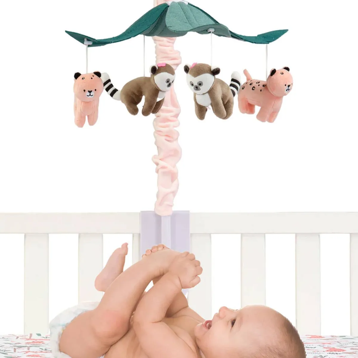 Mobiles-Lambs & Ivy Enchanted Safari Musical Mobile