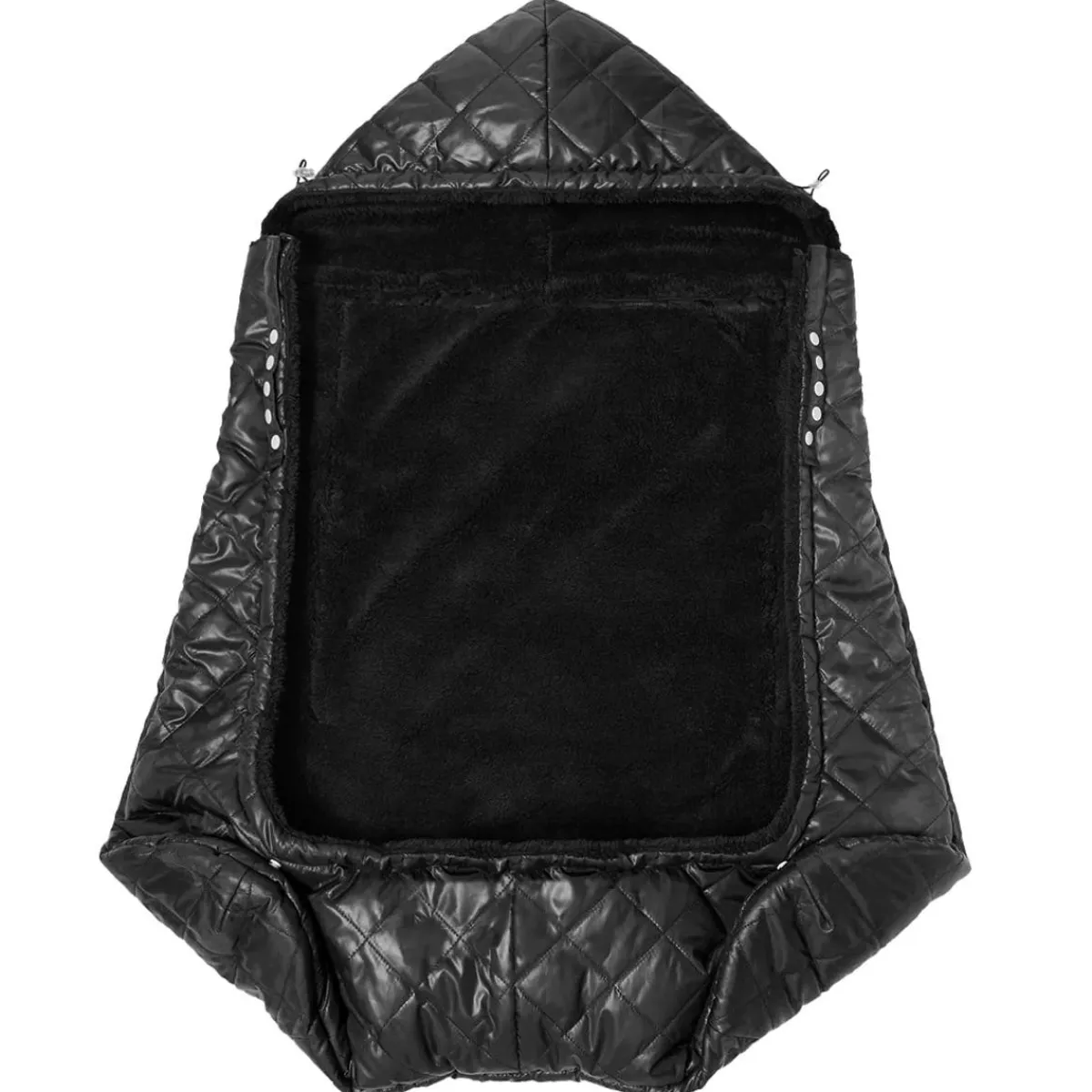 Outerwear|Car Seat Accessories-7AM Enfant Enfant - K-Poncho Black