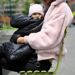 Outerwear|Car Seat Accessories-7AM Enfant Enfant - K-Poncho Black