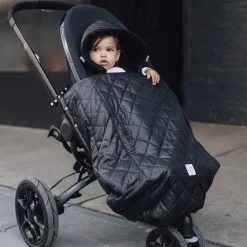 Outerwear|Car Seat Accessories-7AM Enfant Enfant - K-Poncho Black