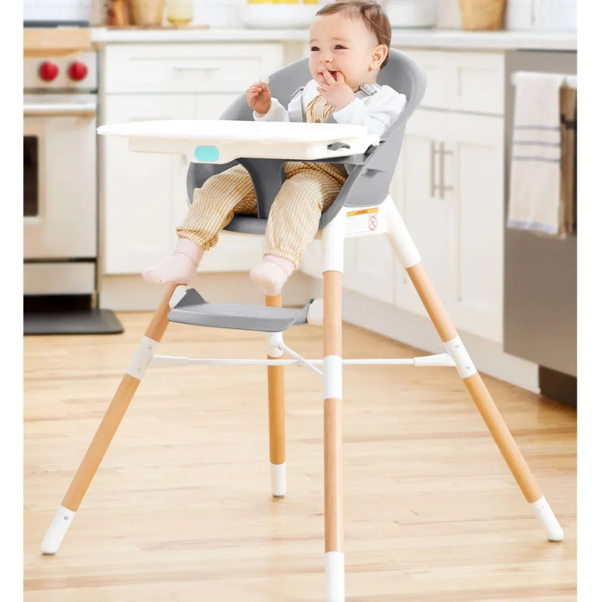 High Chairs & Boosters|Highchairs + Boosters-Skip Hop EON 4-in-1 Multi-Stage High Chair