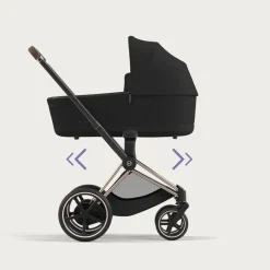 Soft Soles|Perforated Sneakers-Cybex ePriam 4 Stroller (Jeremy Scott Wings)