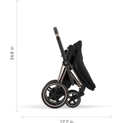 Soft Soles|Perforated Sneakers-Cybex ePriam 4 Stroller (Jeremy Scott Wings)