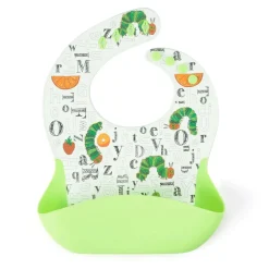 Bibs + Burps-LouLou Lollipop Eric Carle Silicone Bib