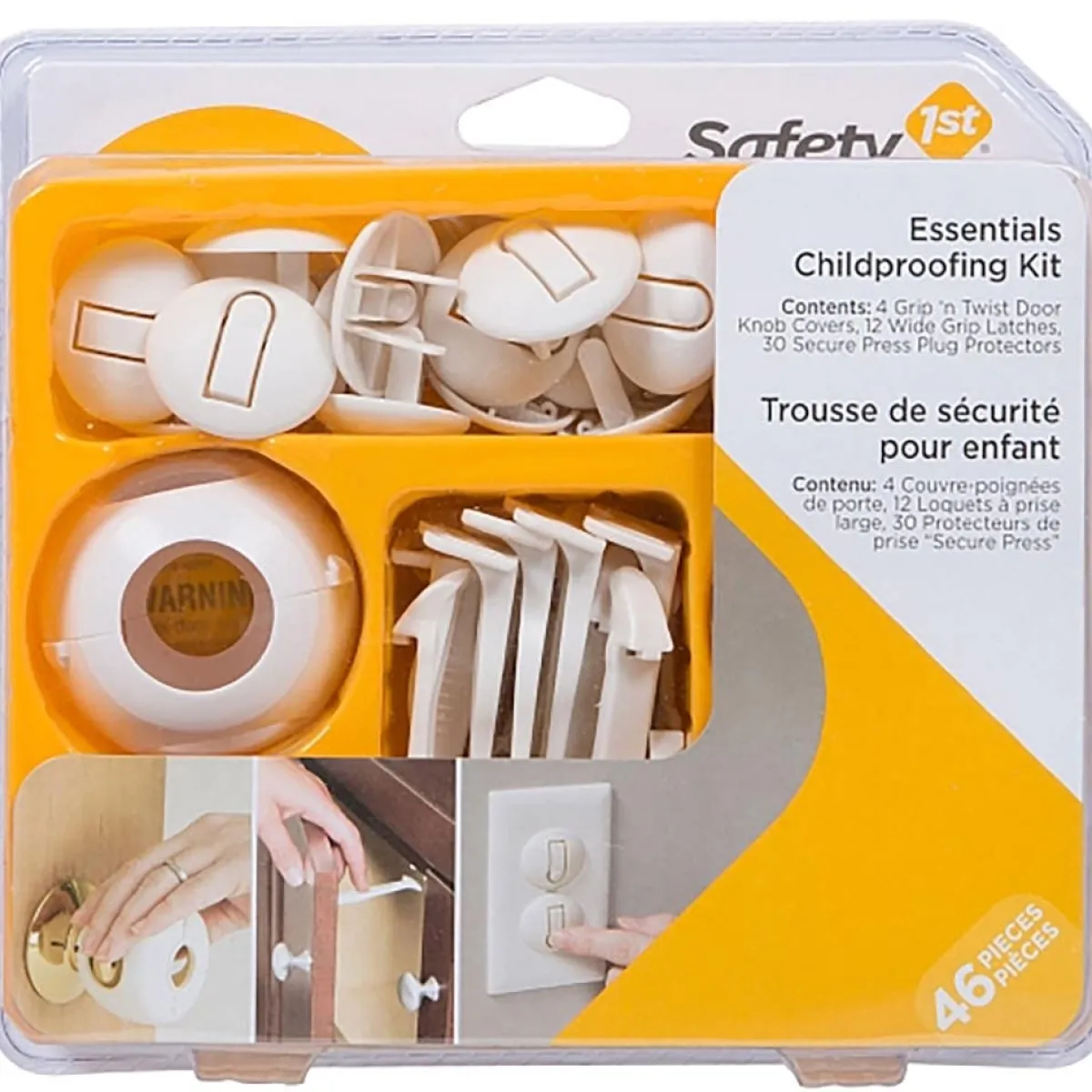 Baby Gates + Babyproofing-Safety 1st Essential Child Proofing Kit