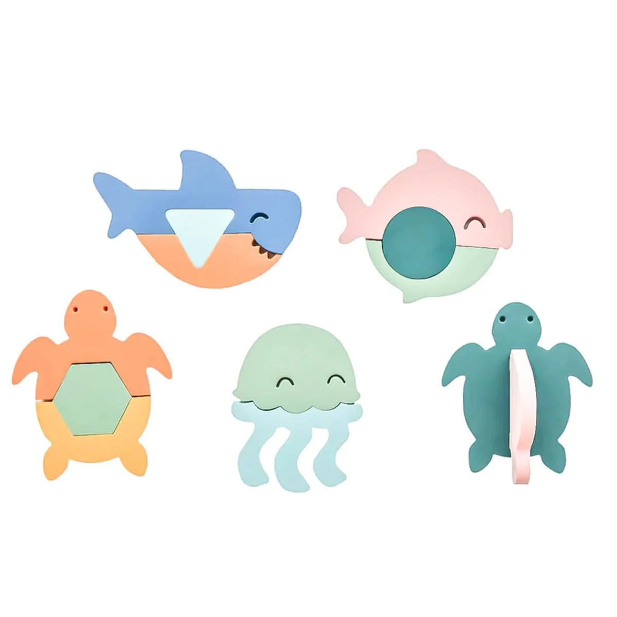 Bath Toys-Copper Pearl Eva Foam Bath Playset