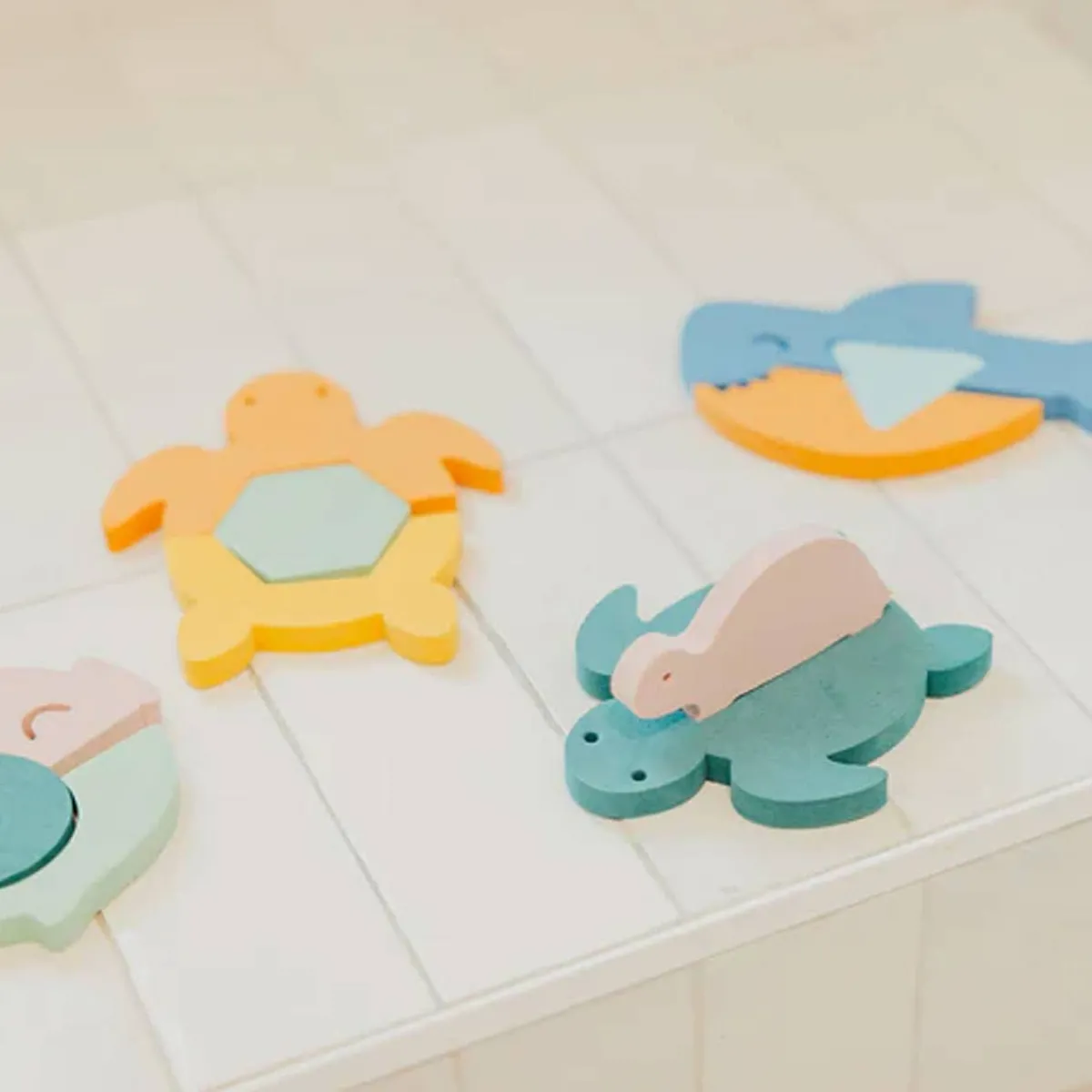 Bath Toys-Copper Pearl Eva Foam Bath Playset