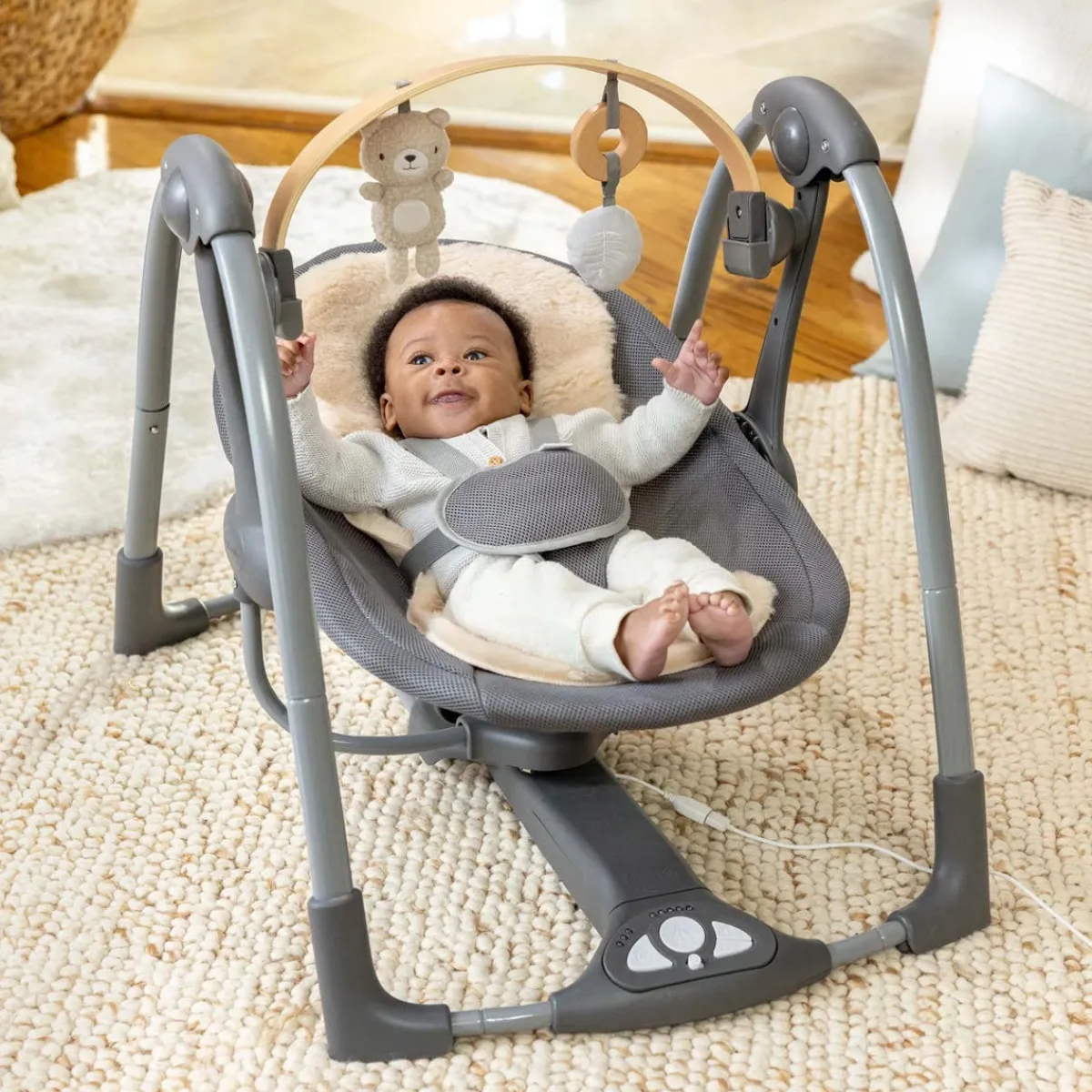 Swings-Ingenuity Every Season Swing 'n Go Portable Swing