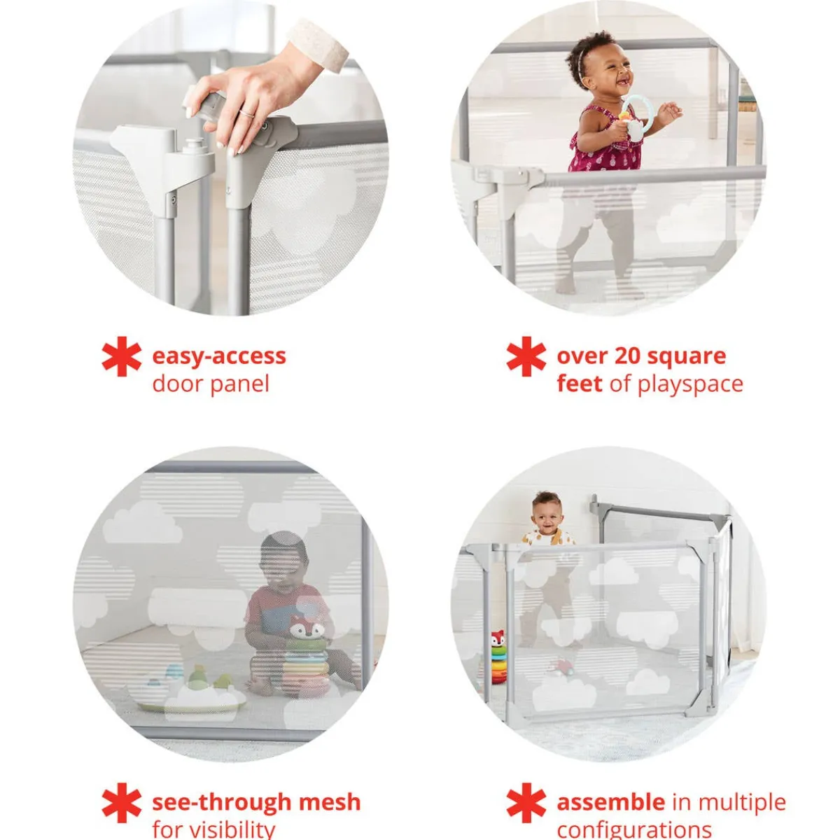 Baby Gates + Babyproofing-Skip Hop Expandable Enclosure