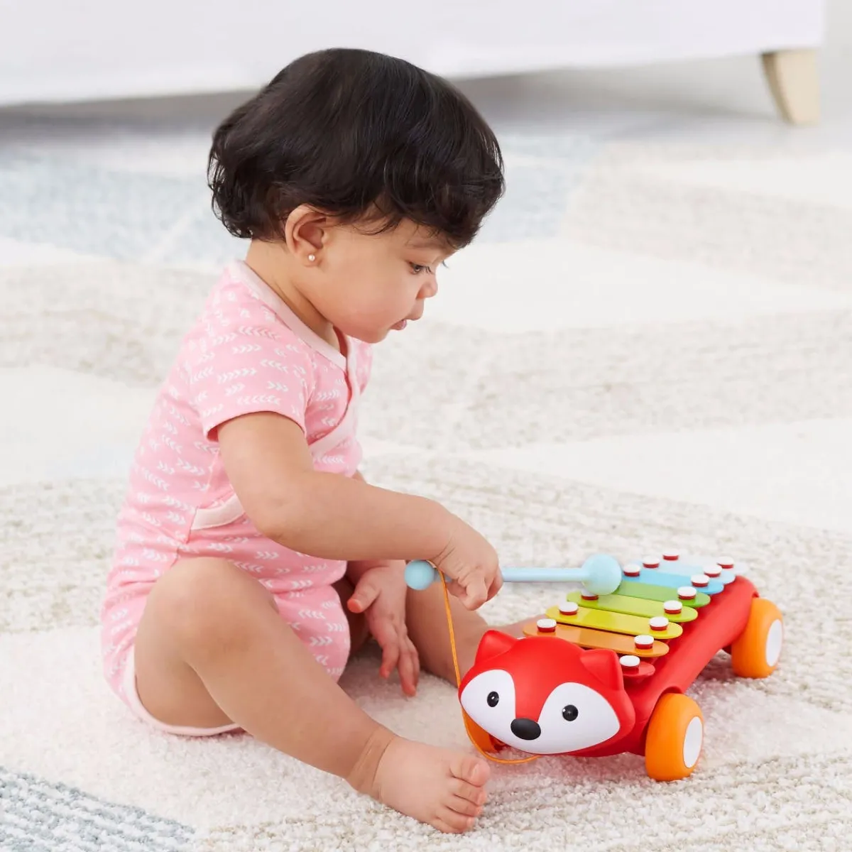 Musical Instruments|Pull Toys-Skip Hop Explore & More Fox Xylophone