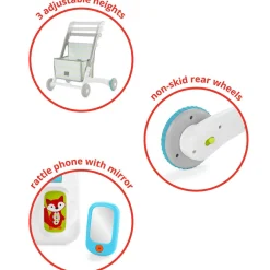 Baby Walkers|Play + Learn Toys-Skip Hop Explore & More Grow Along 4-in-1 Activity Walker