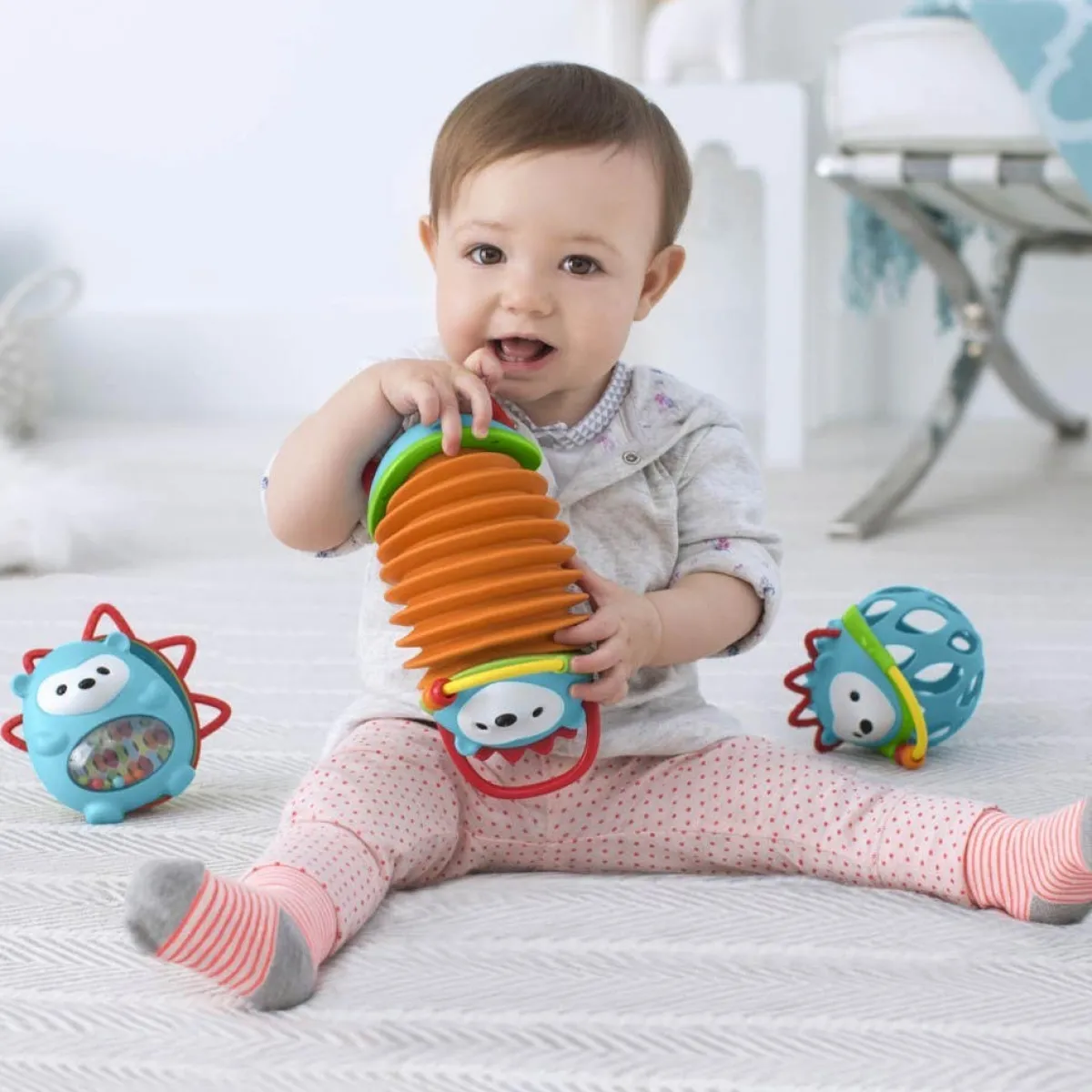 Musical Instruments|Grasping Toys-Skip Hop Explore & More Hedgehog Accordion